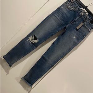 NWT Lovers + Friends Ricky distressed jeans sz 27